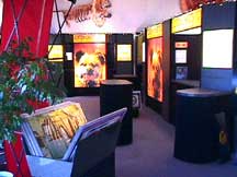 folding panel display