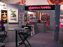 folding panel display
