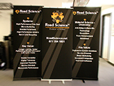 Road Science Rollscreen 1 Bannerstands