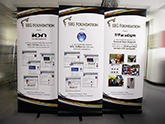 SEG foundation bannerstands