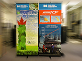 zink bannerstands