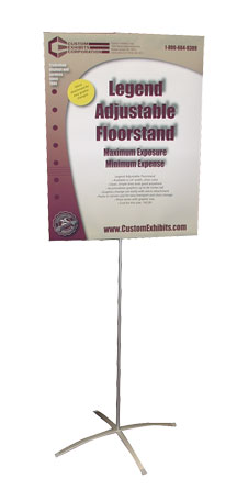 Legend adjustable floor stand