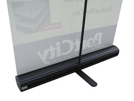 rollscreen 1 banner stand base back