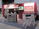 STS custom booth