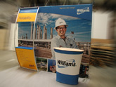 Williams Entasi booth