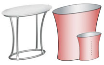 entasi oval table