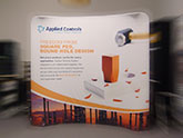 Applied Controls EZtube 8' curved backwall