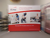 Compression Solutions 10' flat EZ tube Display