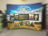 Edmond Sporting Club EZtube 8' curved display