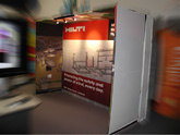 Hilti Fabric popup display