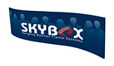 Skybox wave hanging sign