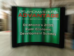 Oklahoma Advantage Pop Up Display