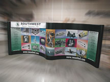 Southwest United Pop Up Display