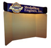 medallion engines folding panel table top display