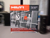 Hilti Easy Pop tabletop display