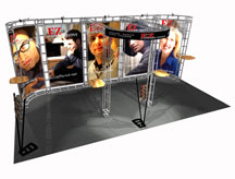 Orbital trade show truss